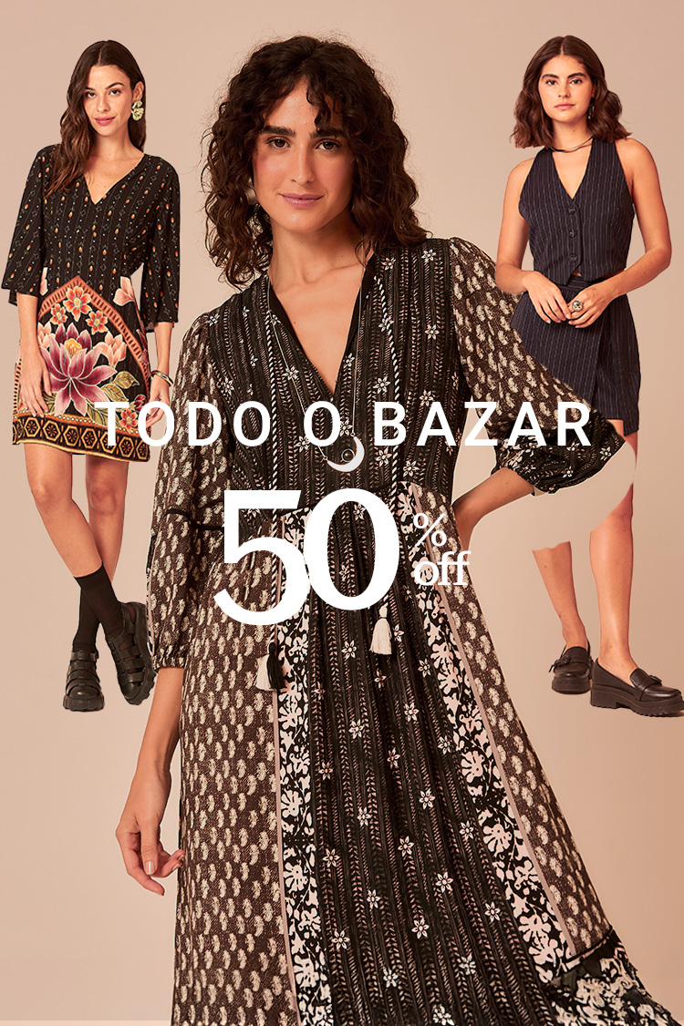 Banner campanha D MOBILE -  bazar 50%