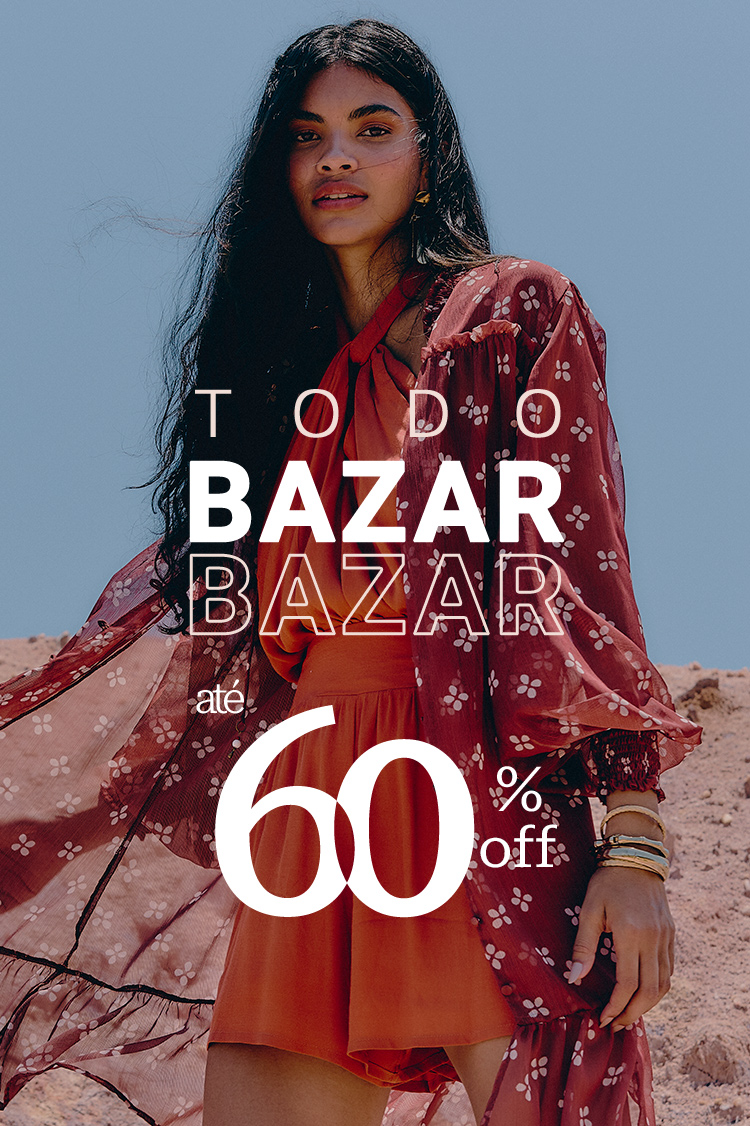 Banner campanha D Mobile -  bazar até 60%